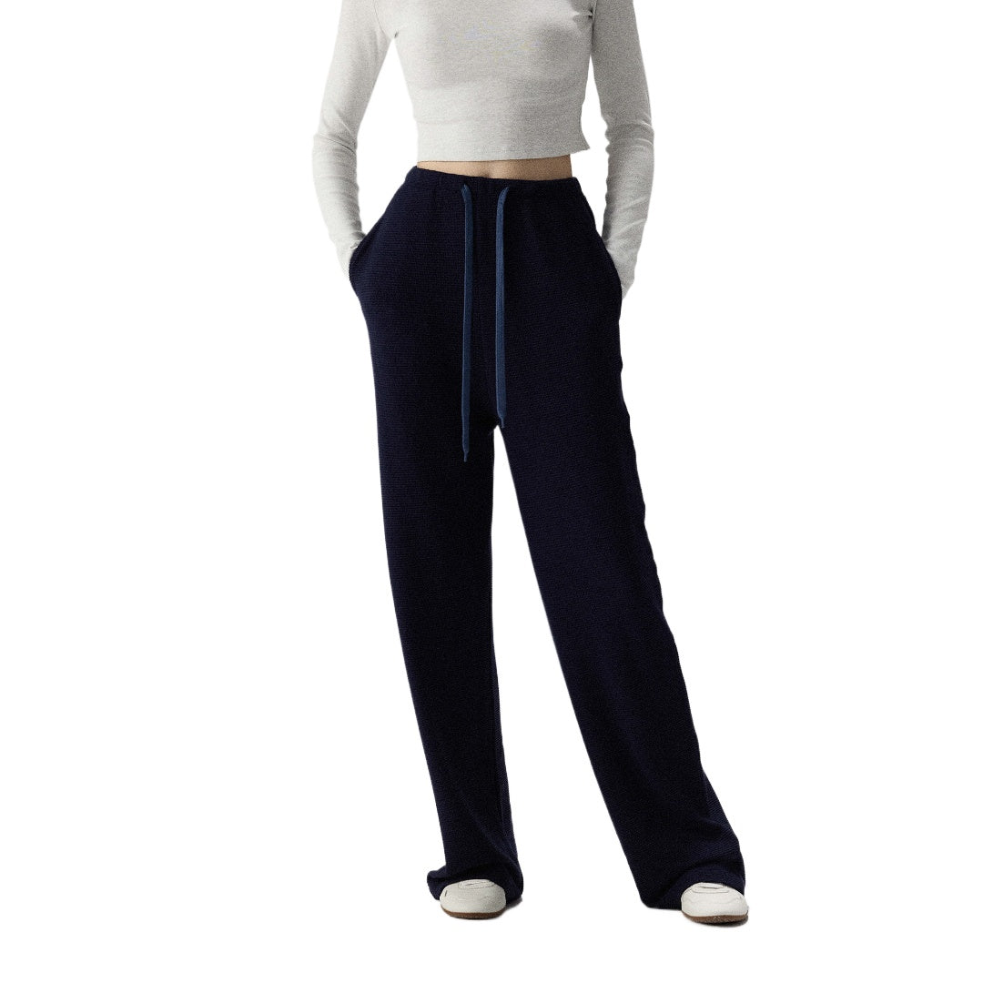 Retro High Waist Wide Leg Sweatpants