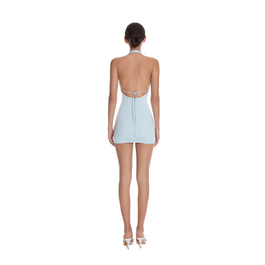 Deep V-Neck Tight Dress