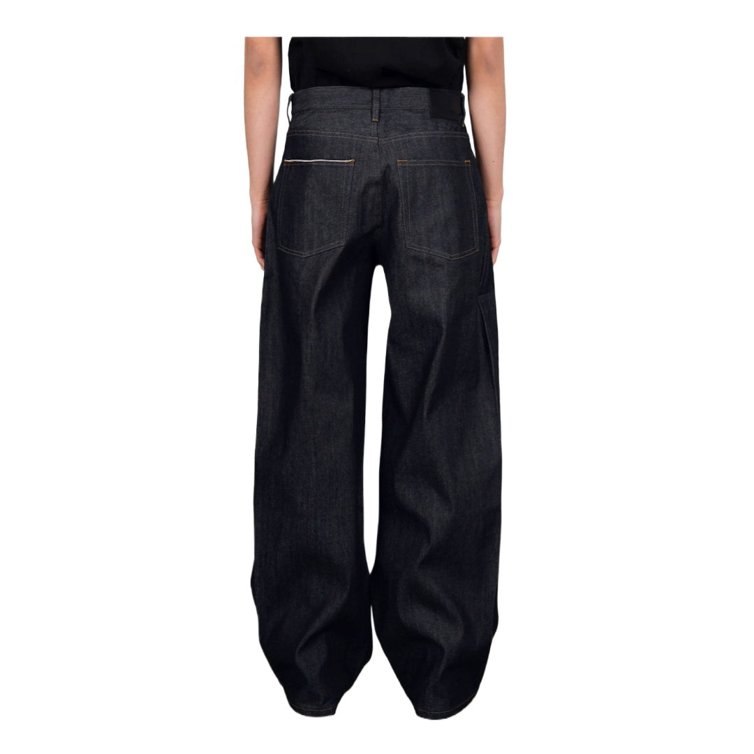 Loose Fit Flared Jeans