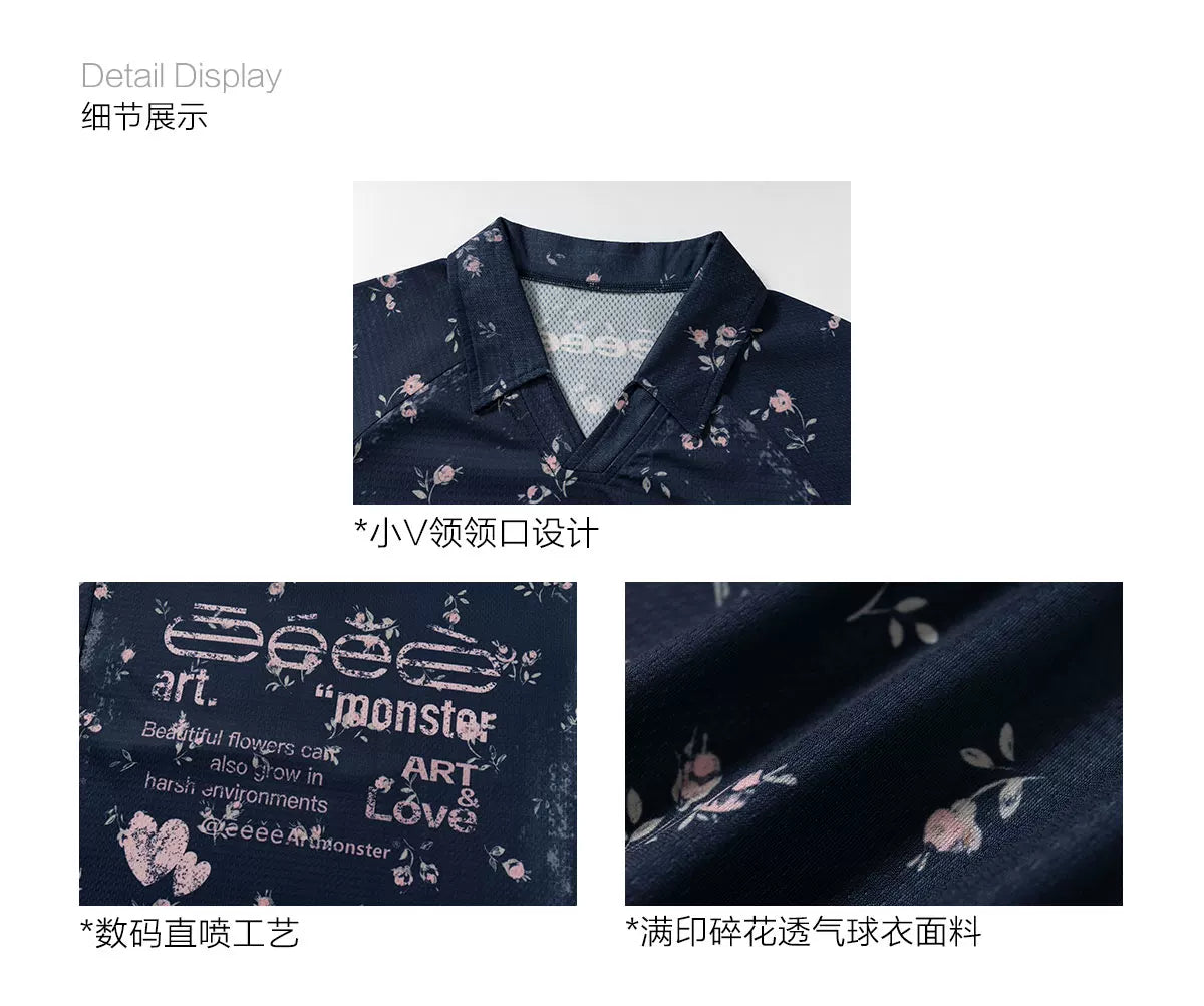 Printed Raglan Long Sleeve T-Shirt