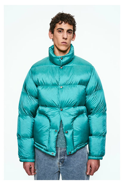 Partimento Lightweight Duck-Down Stand-Collar Jacket