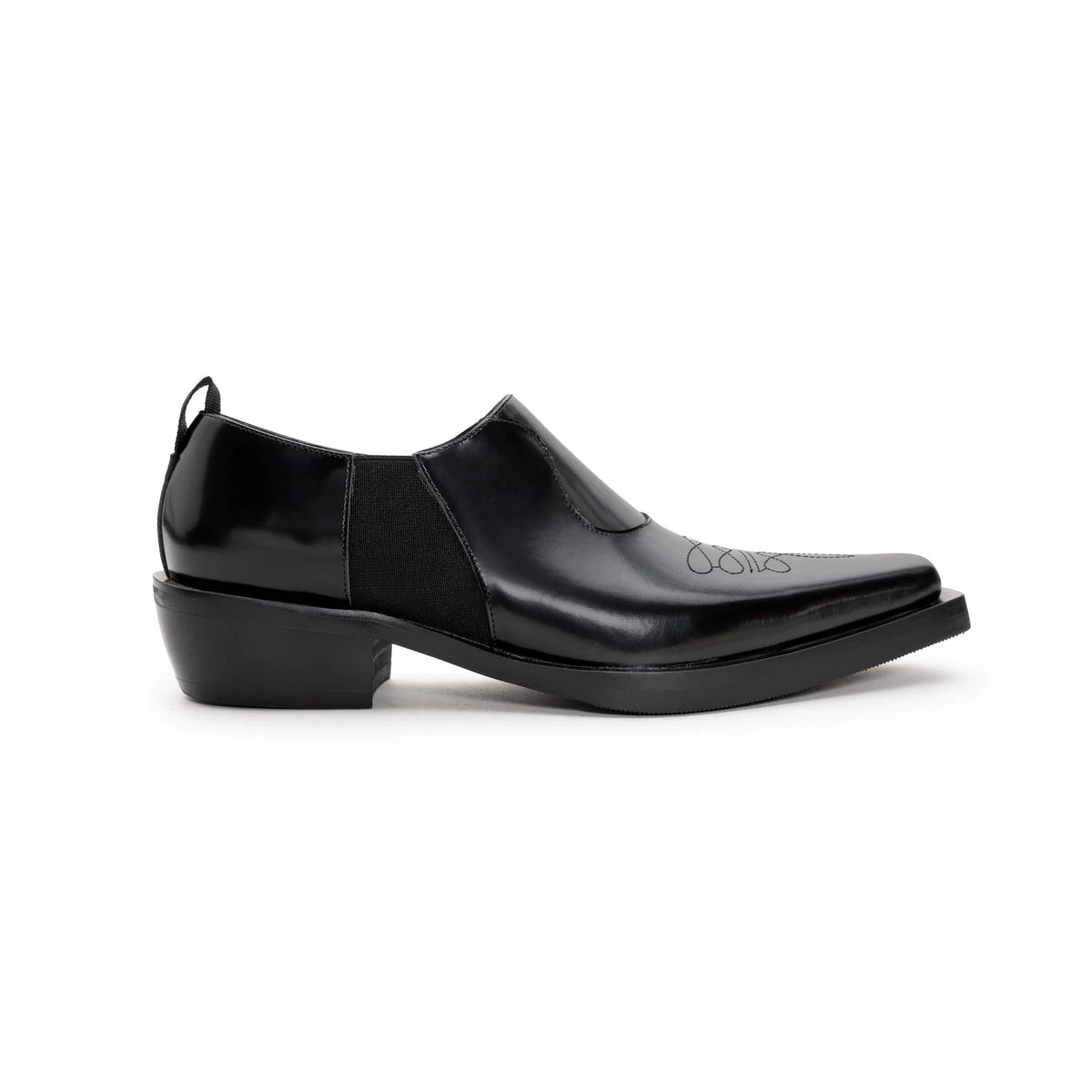 Botanical Embroidered Loafers