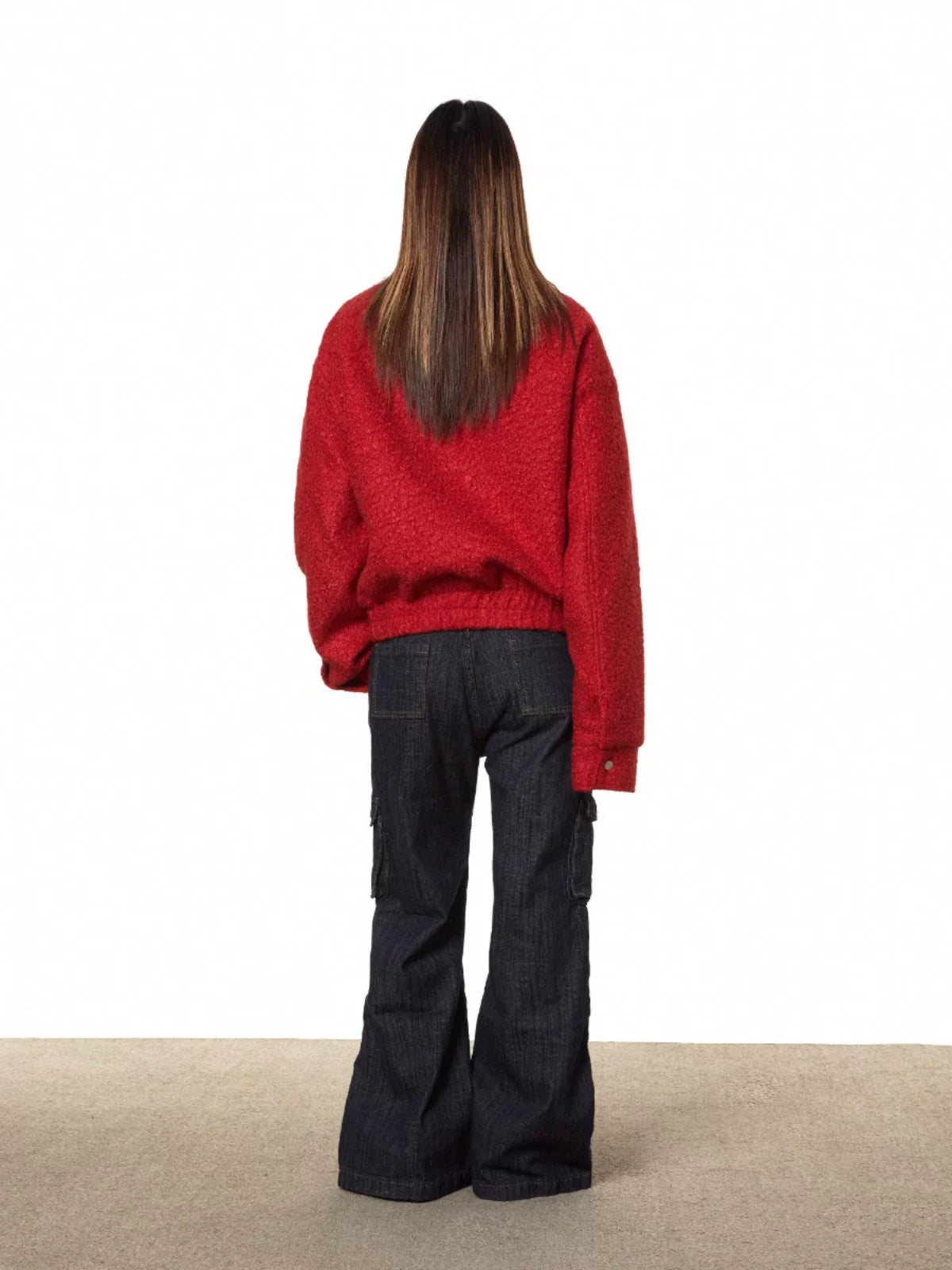 Cropped Stand Collar Padded Jacket