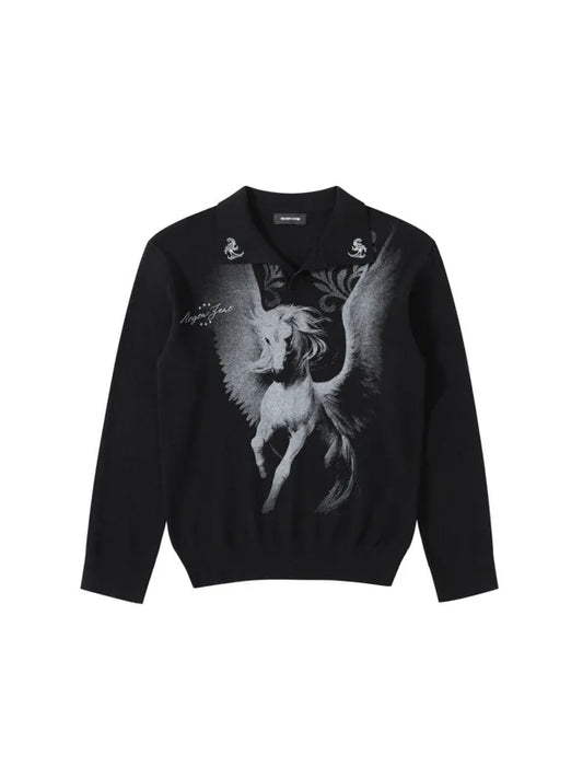 Pegasus Totem Breathable Knit Polo