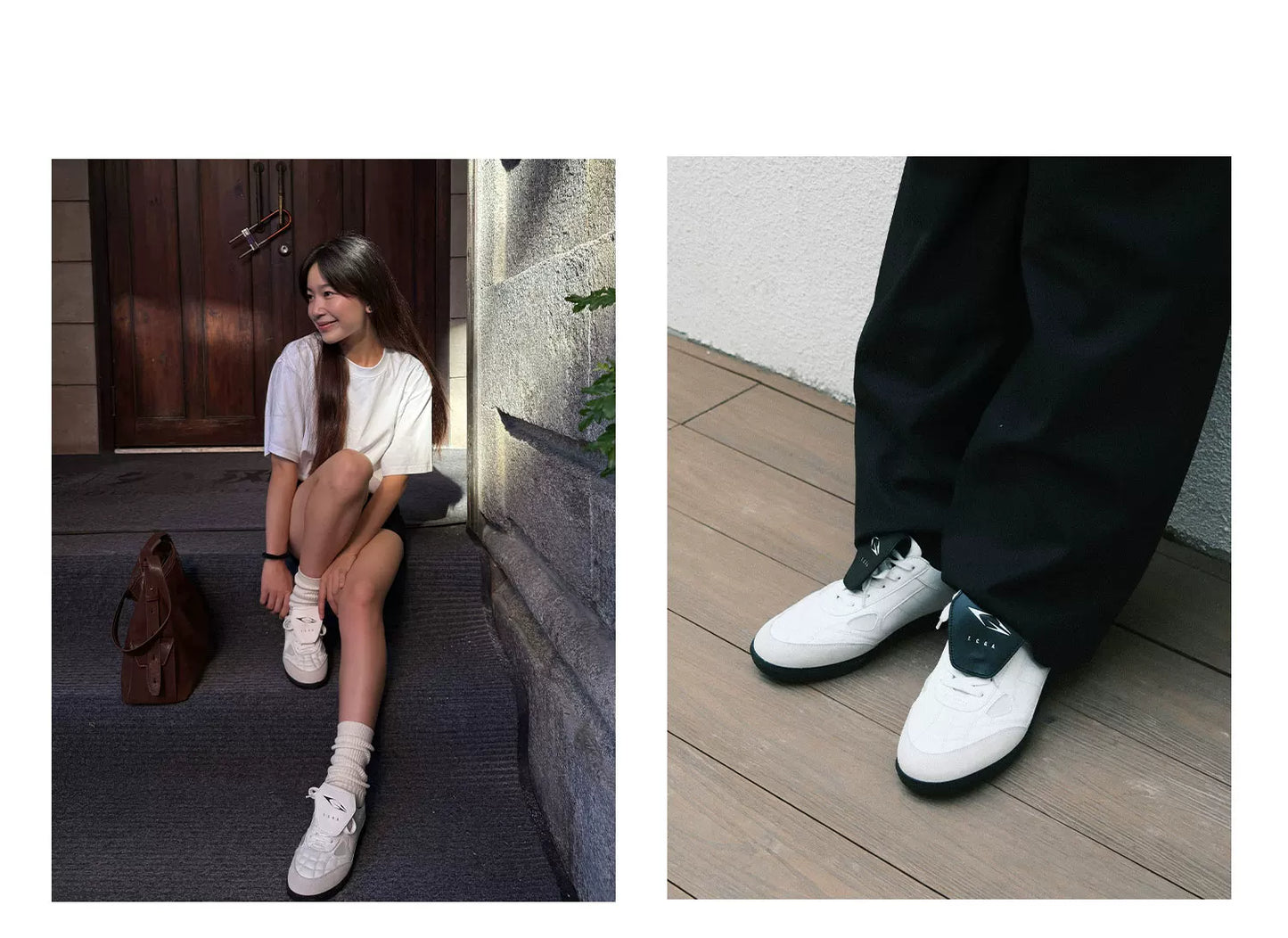 Genuine Leather German Trainer Casual Sneakers