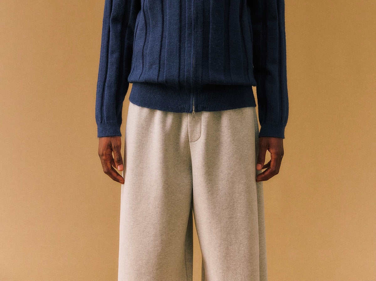 FPA Ribbed Knit Zip Jacket