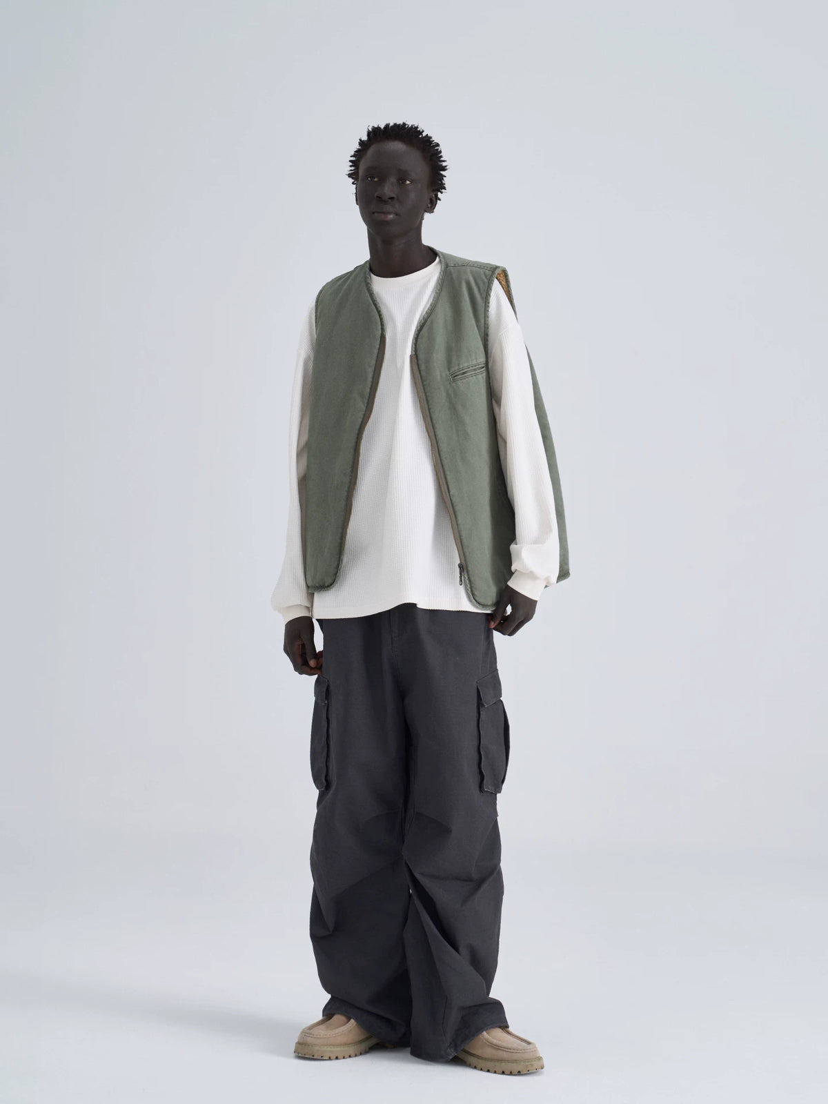 Reversible Fleece Lined Vest product view
