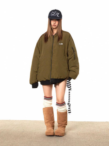 Reversible Padded Bomber Jacket product view