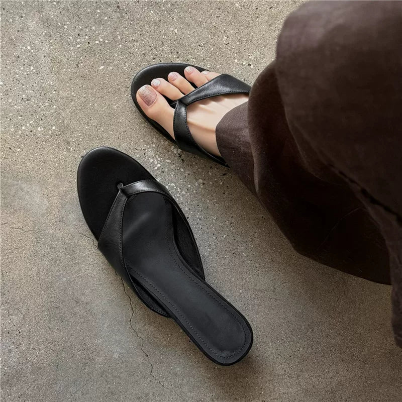 Korean Simple Wedge Sandals