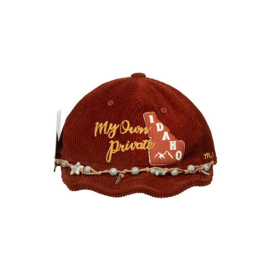 Vintage Turn-Up Brim Cotton Cap