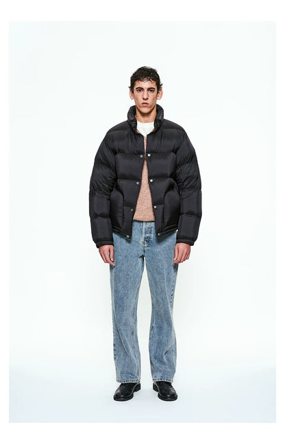 Partimento Lightweight Duck-Down Stand-Collar Jacket