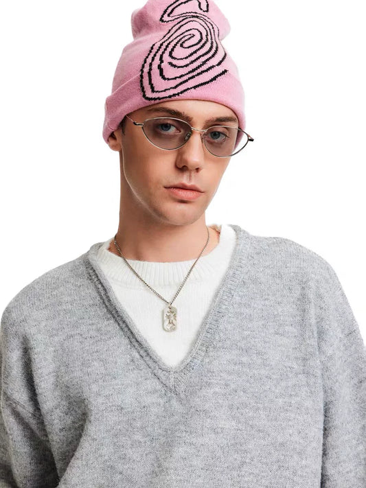 Faux-Layer Knit Sweater - view 2