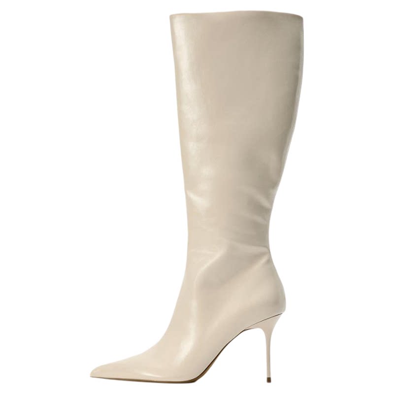 Women's Pointed Toe Stiletto Knee-High Boots