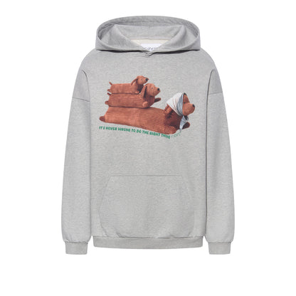 Illustrated Dachshund Hoodie