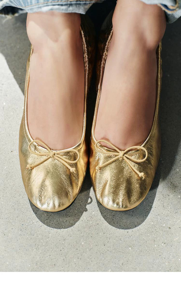 Women's Ruched Bow Block Heel Mary Jane Shoes
