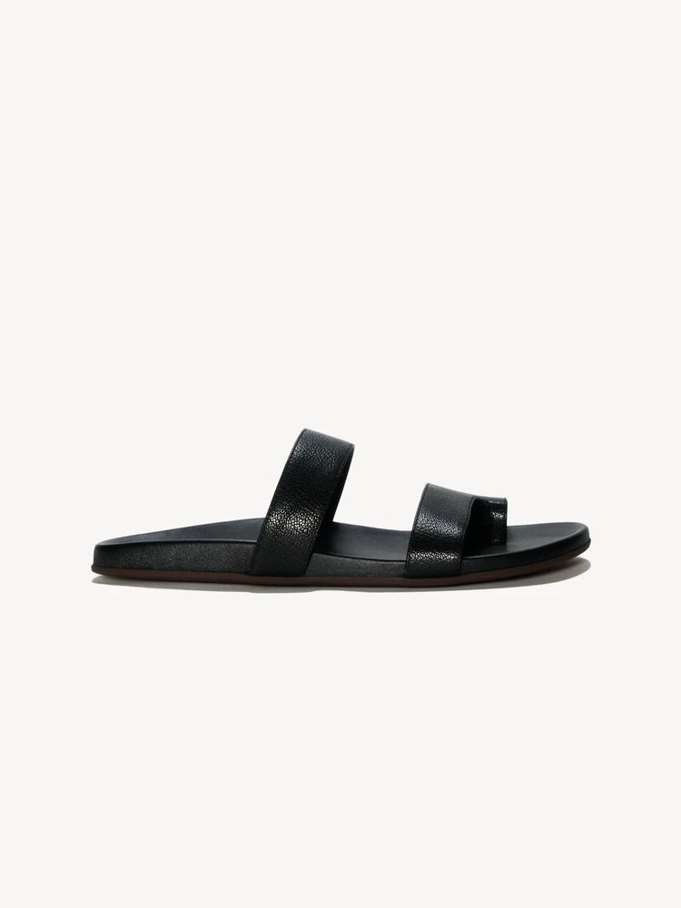 Premium Leather Slide Sandals