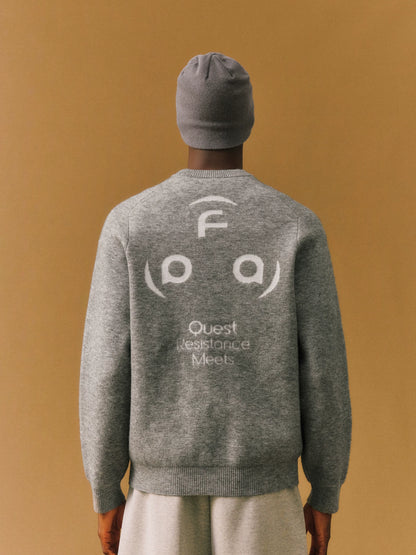FPA Jacquard Raglan Crew Sweater