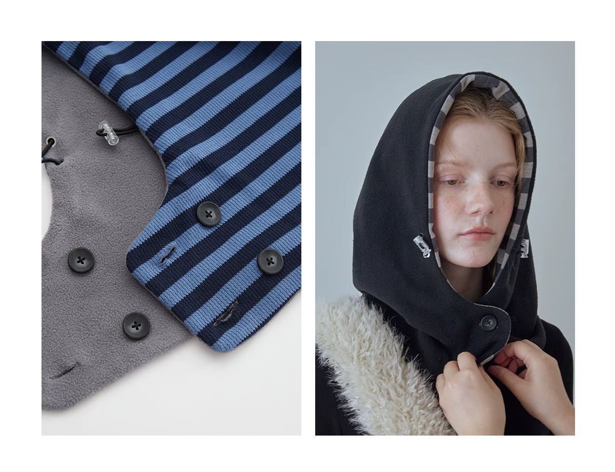 Reversible Striped Fleece Balaclava product photo