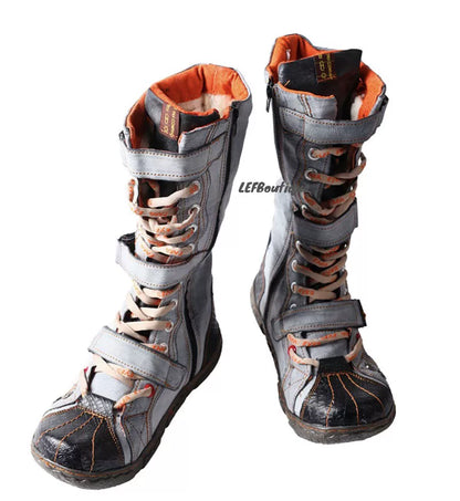 Lace Up Snow Boots