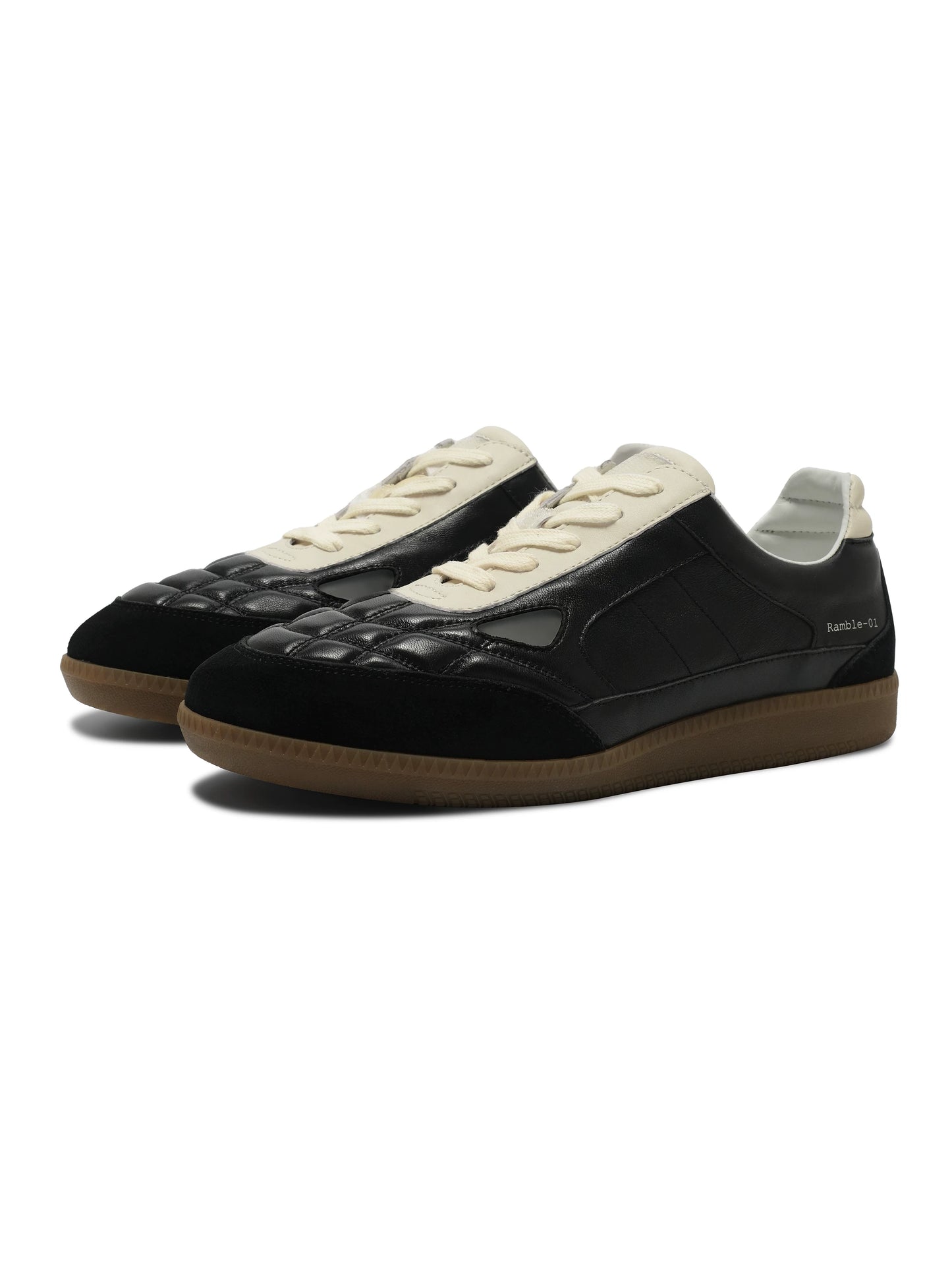 Genuine Leather German Trainer Casual Sneakers