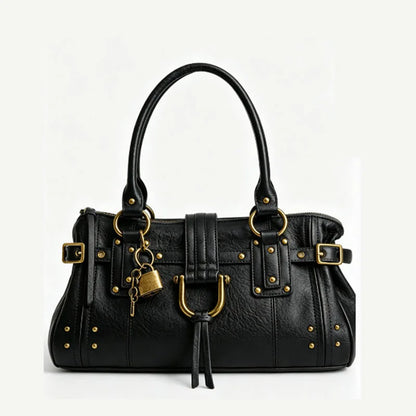 Vintage Studded Tote Bag detail 4