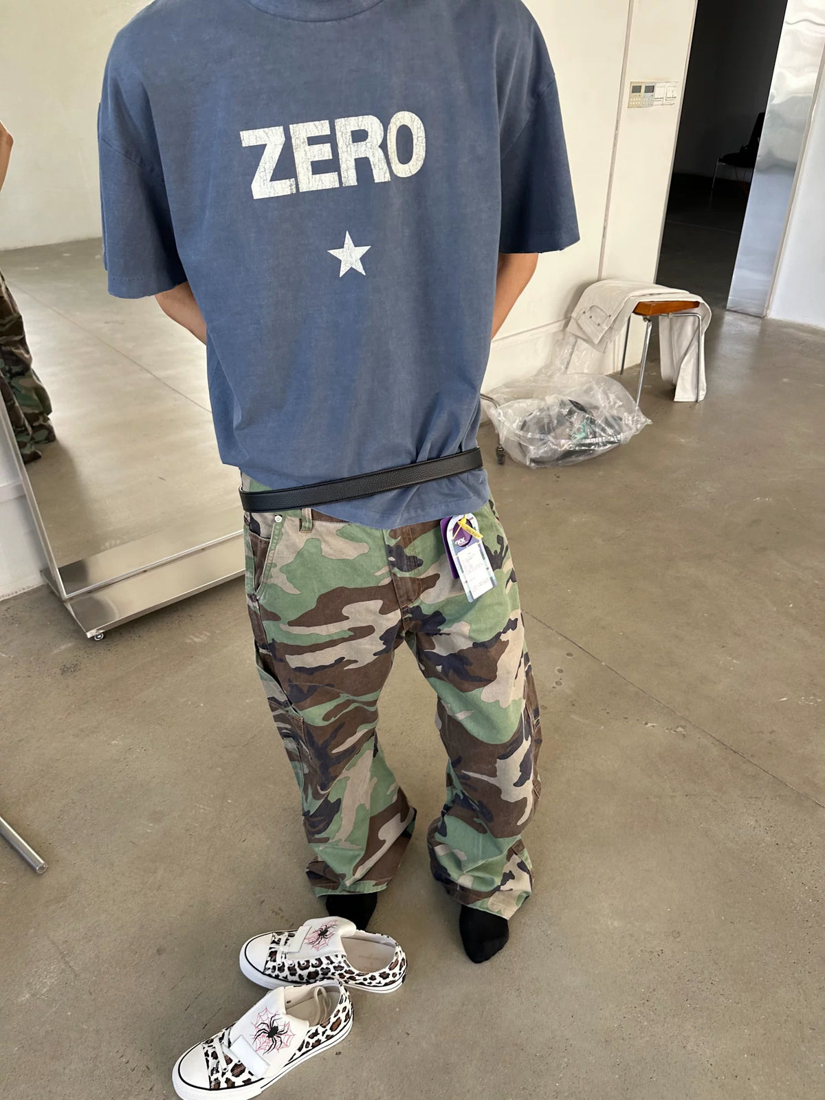 Camo Leopard Cargo Pants — camo leopard cargo pants view