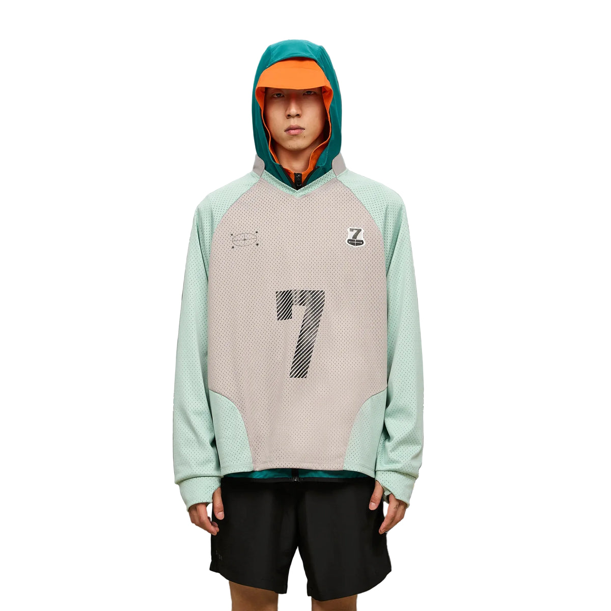 7440 37 1 Two-Tone No. 7 Jersey T-Shirt