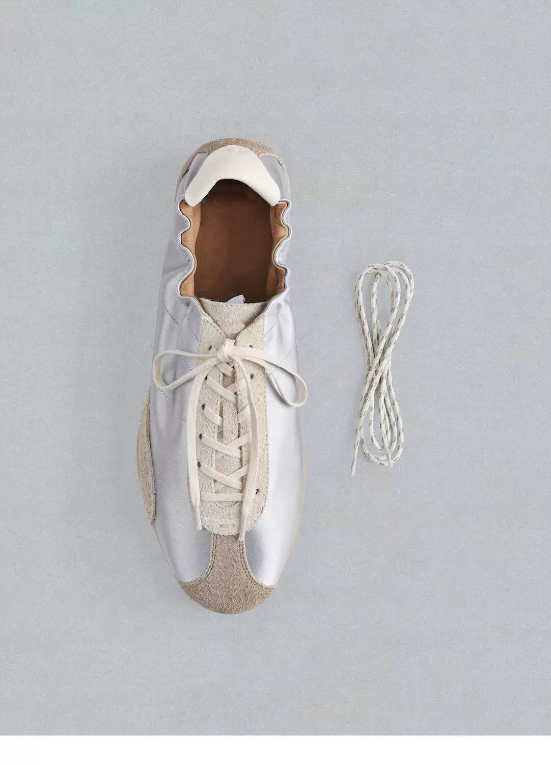 Coin-Pocket Ballet Trainer Sneakers - 360 view 2