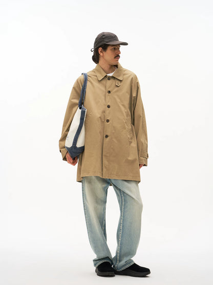 Relaxed Collar Coat
