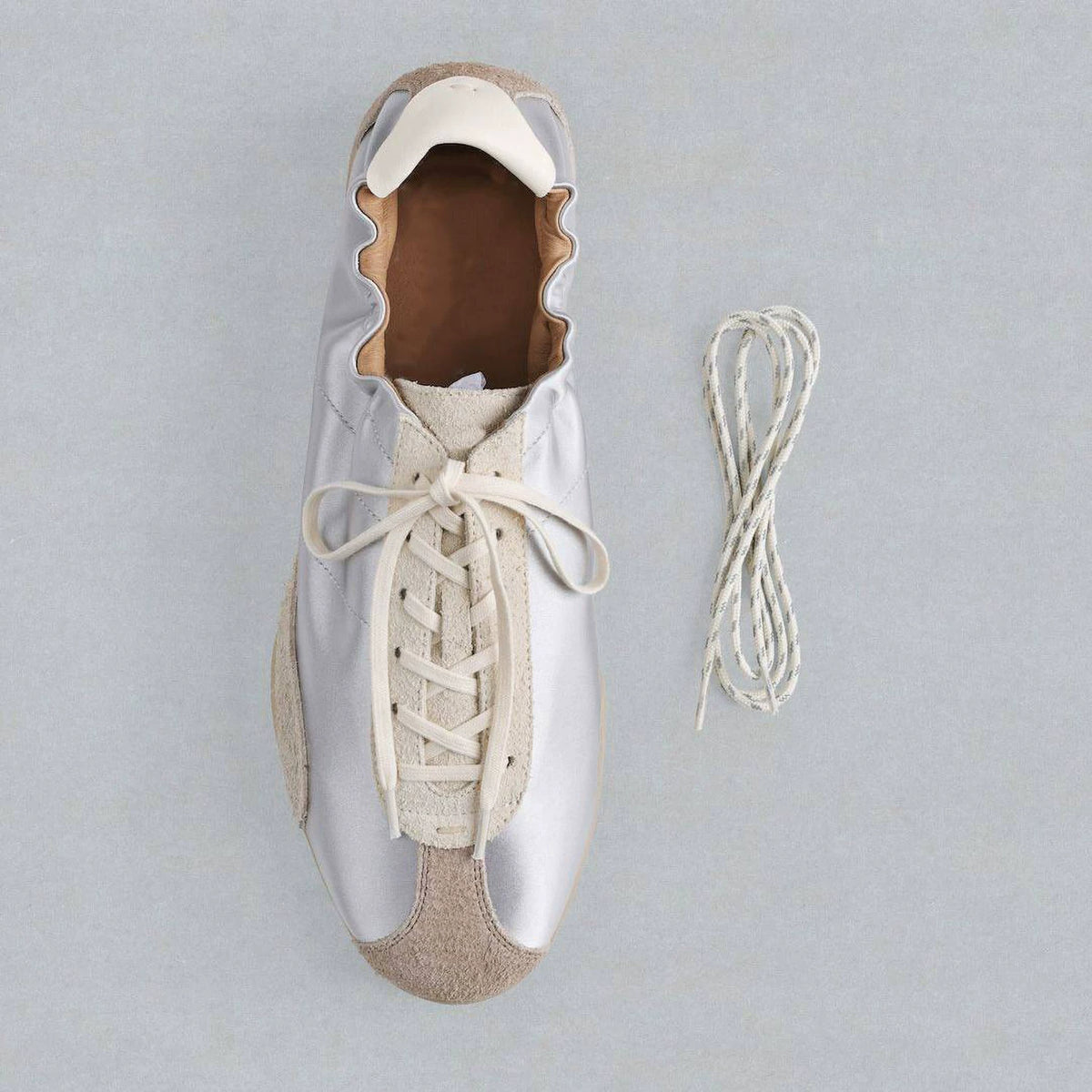 Coin-Pocket Ballet Trainer Sneakers - 360 view 1