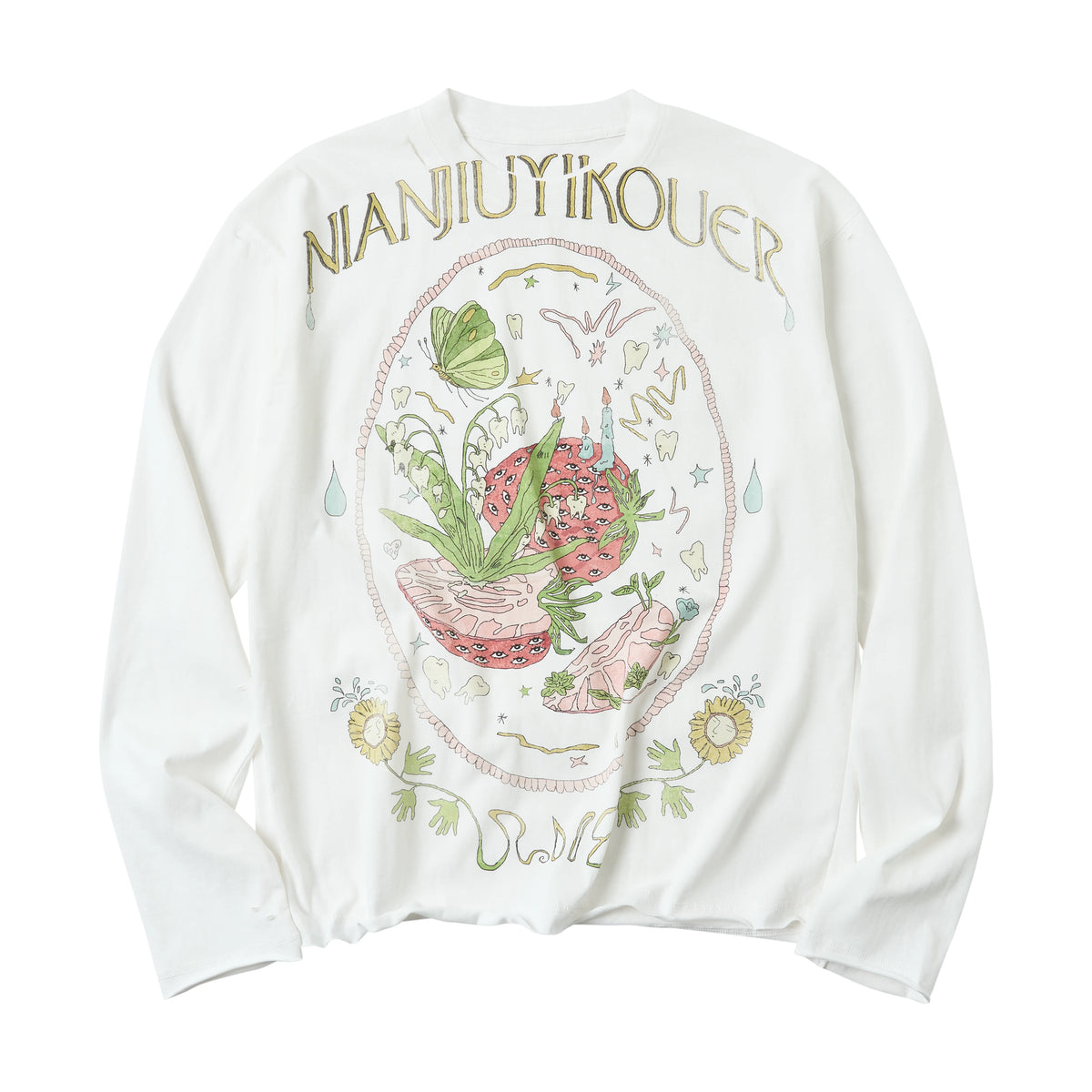 Floral Graphic Long Sleeve Top