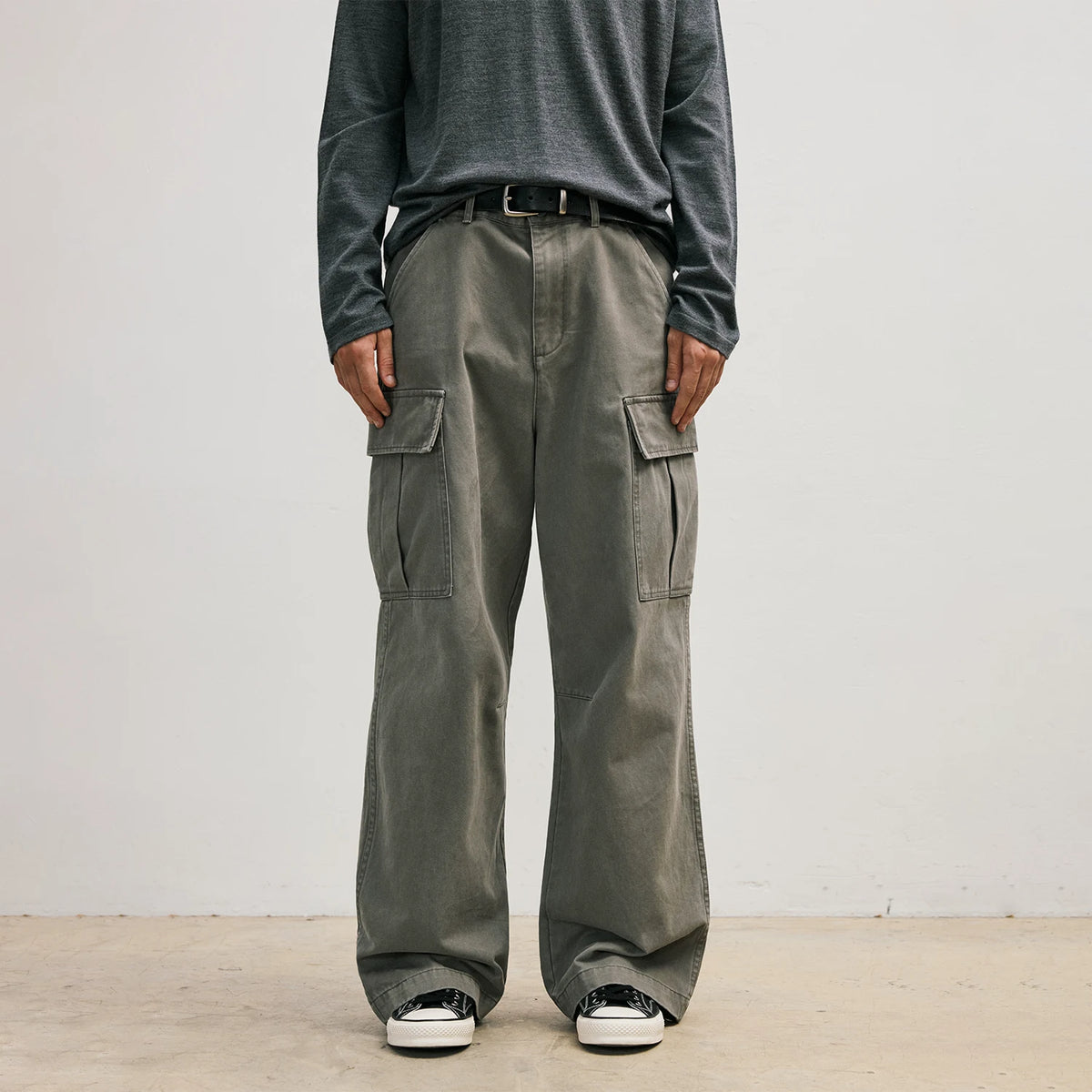 Brushed Heavyweight Cotton Work Trousers