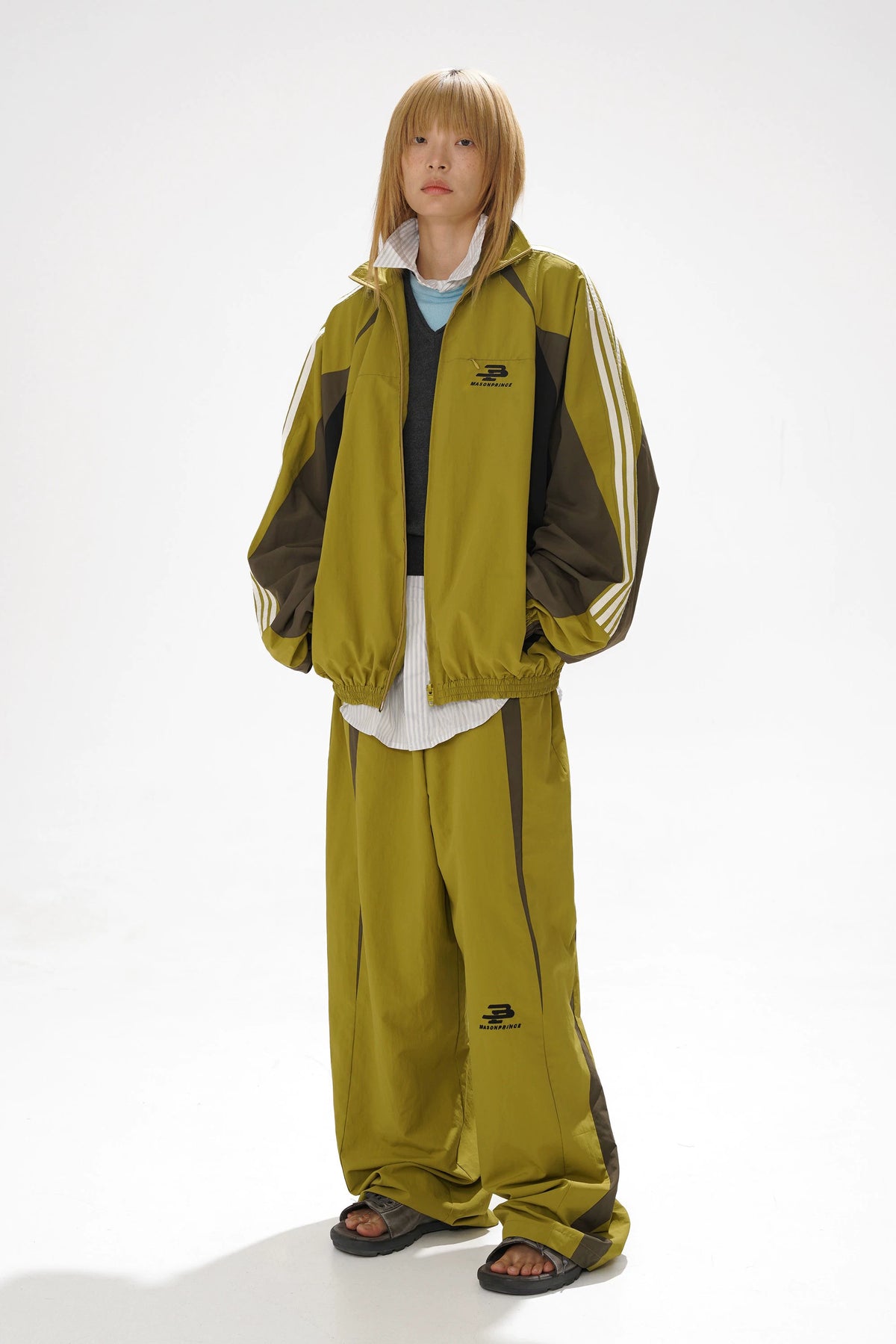 MASONPRINCE 90s Panelled Track Jacket Set