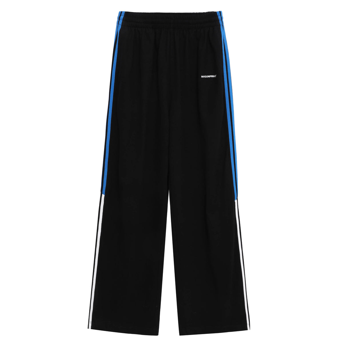 MASONPRINCE Contrast Stripe Straight-Leg Sweatpants