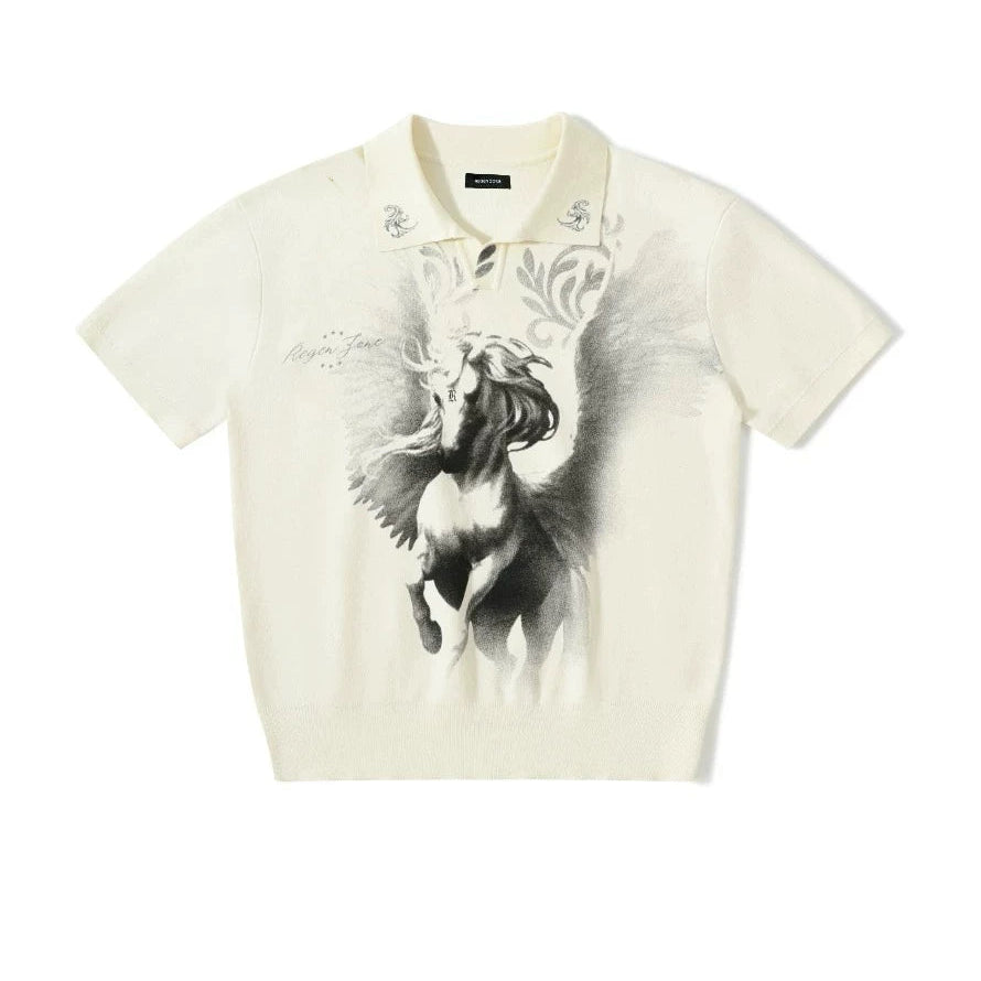 Pegasus Totem Breathable Knit Polo