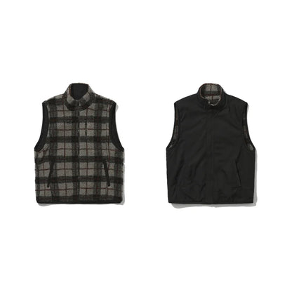 Reversible Fair Isle Fleece Vest