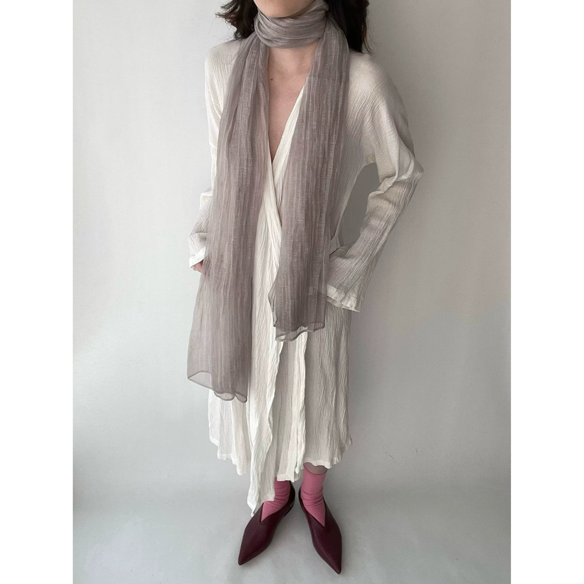 Smoky Mauve Lightweight Scarf product photo