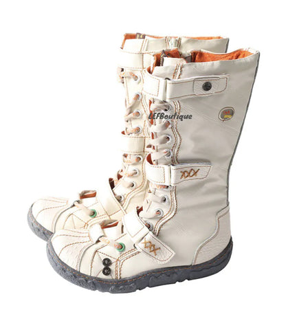 Lace Up Snow Boots