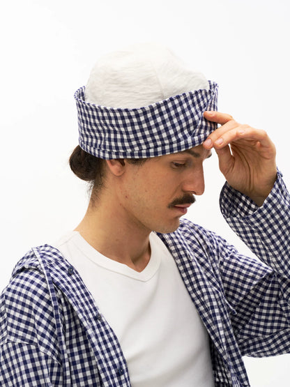 Reversible Gingham Bucket Hat