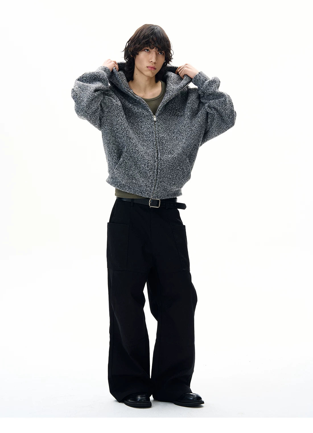 Men’s Sherpa Fleece Zip Jacket
