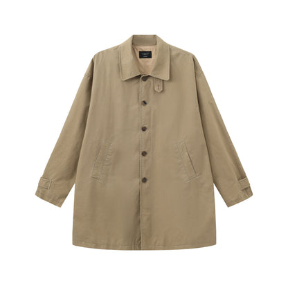 Relaxed Collar Coat