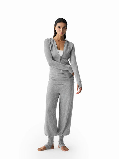 Hooded Zip Jacket and Jogger Set