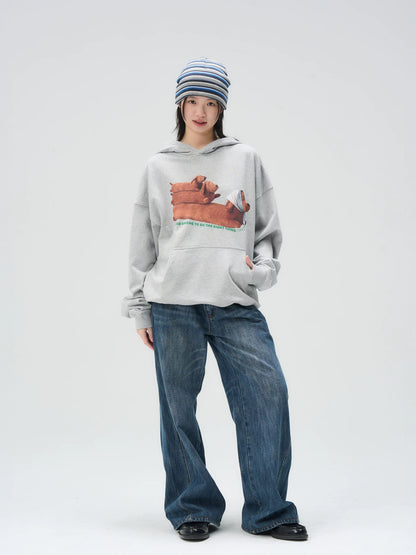 Illustrated Dachshund Hoodie