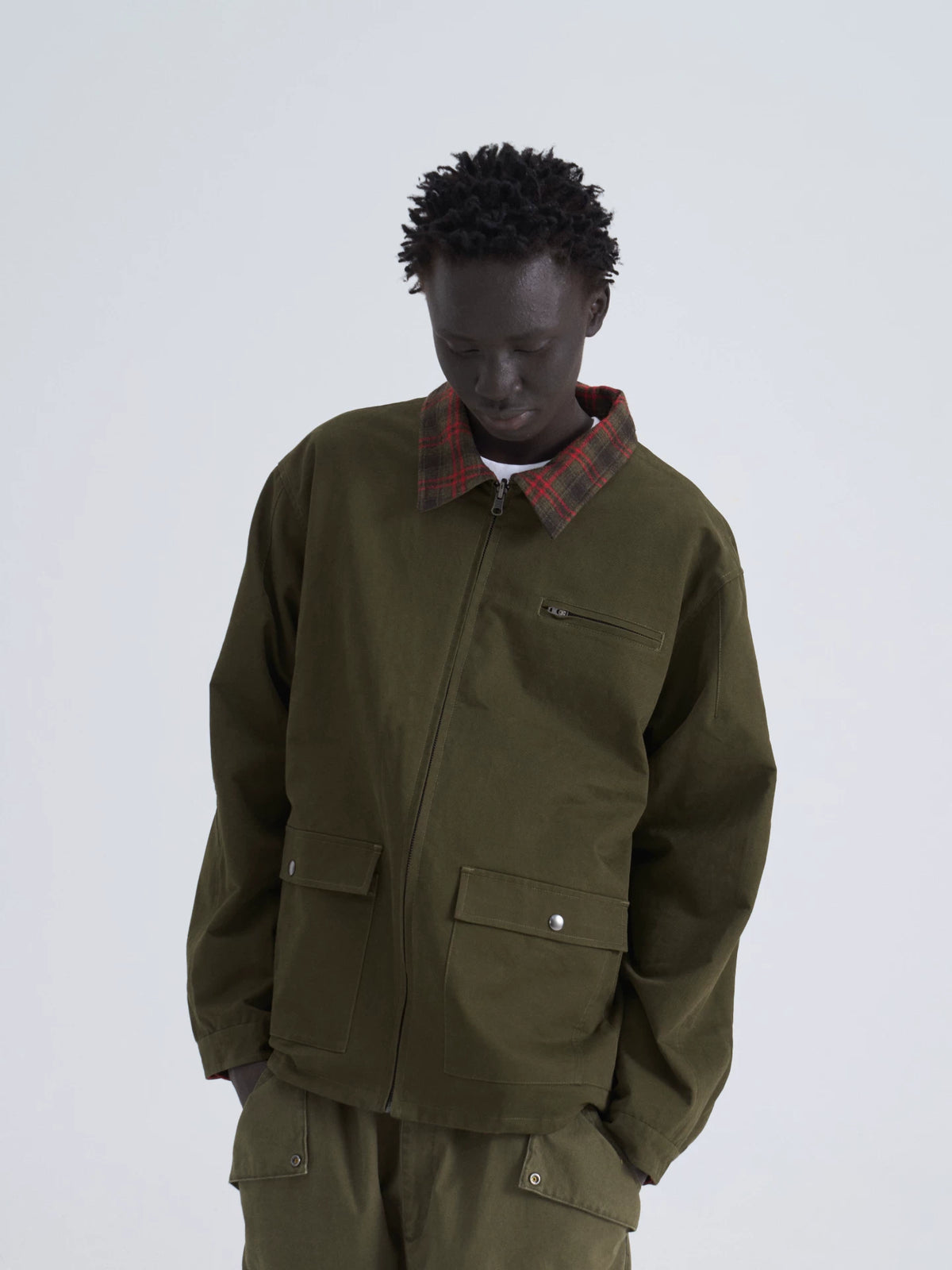 Reversible Plaid Work Jacket product view 17