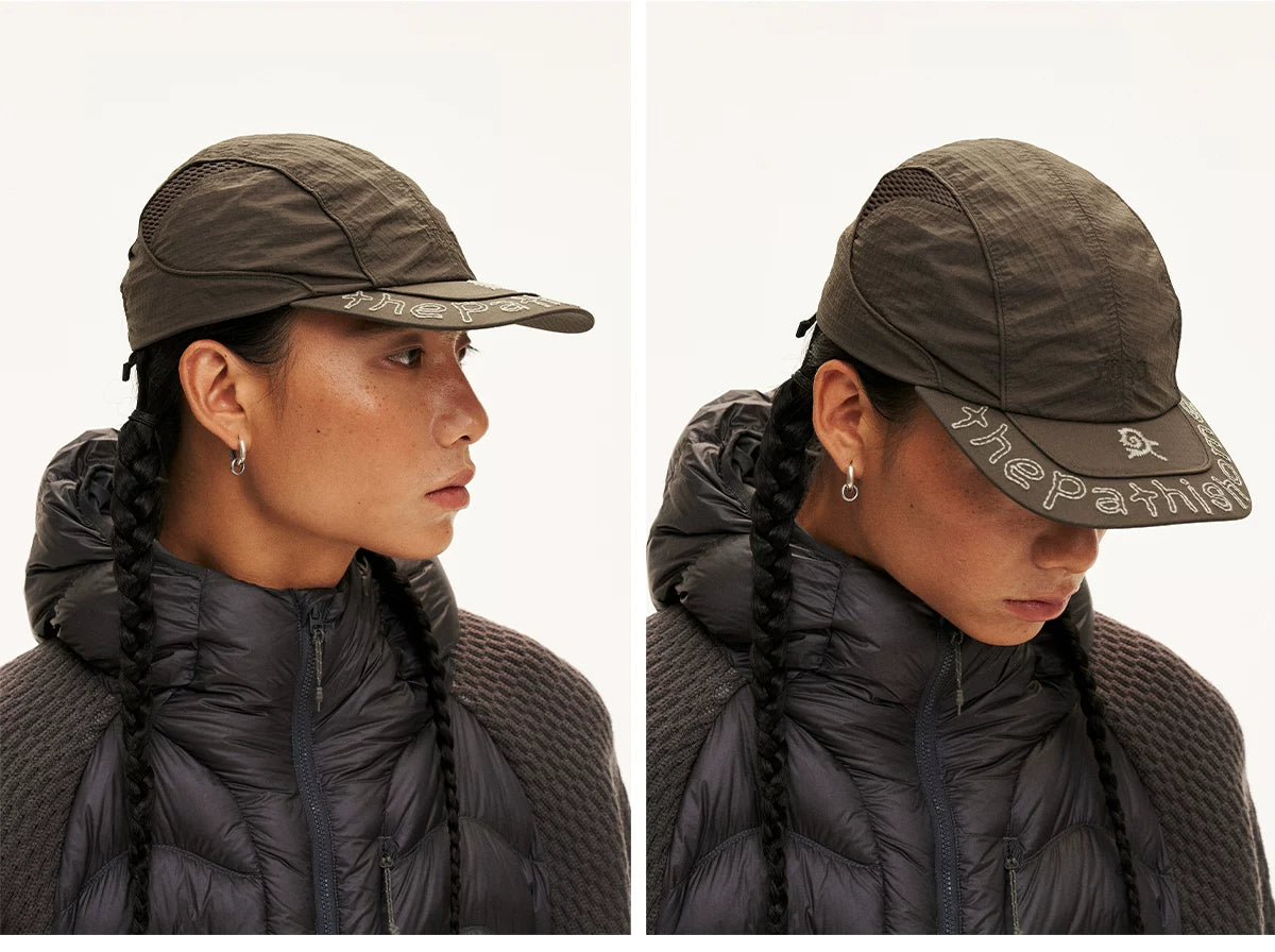 Water-Repellent Mesh-Panel Baseball Cap