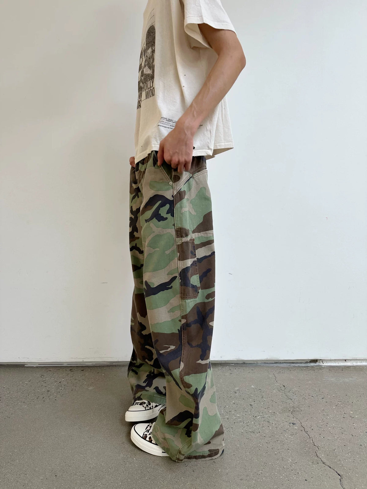Camo Leopard Cargo Pants — camo leopard cargo pants view