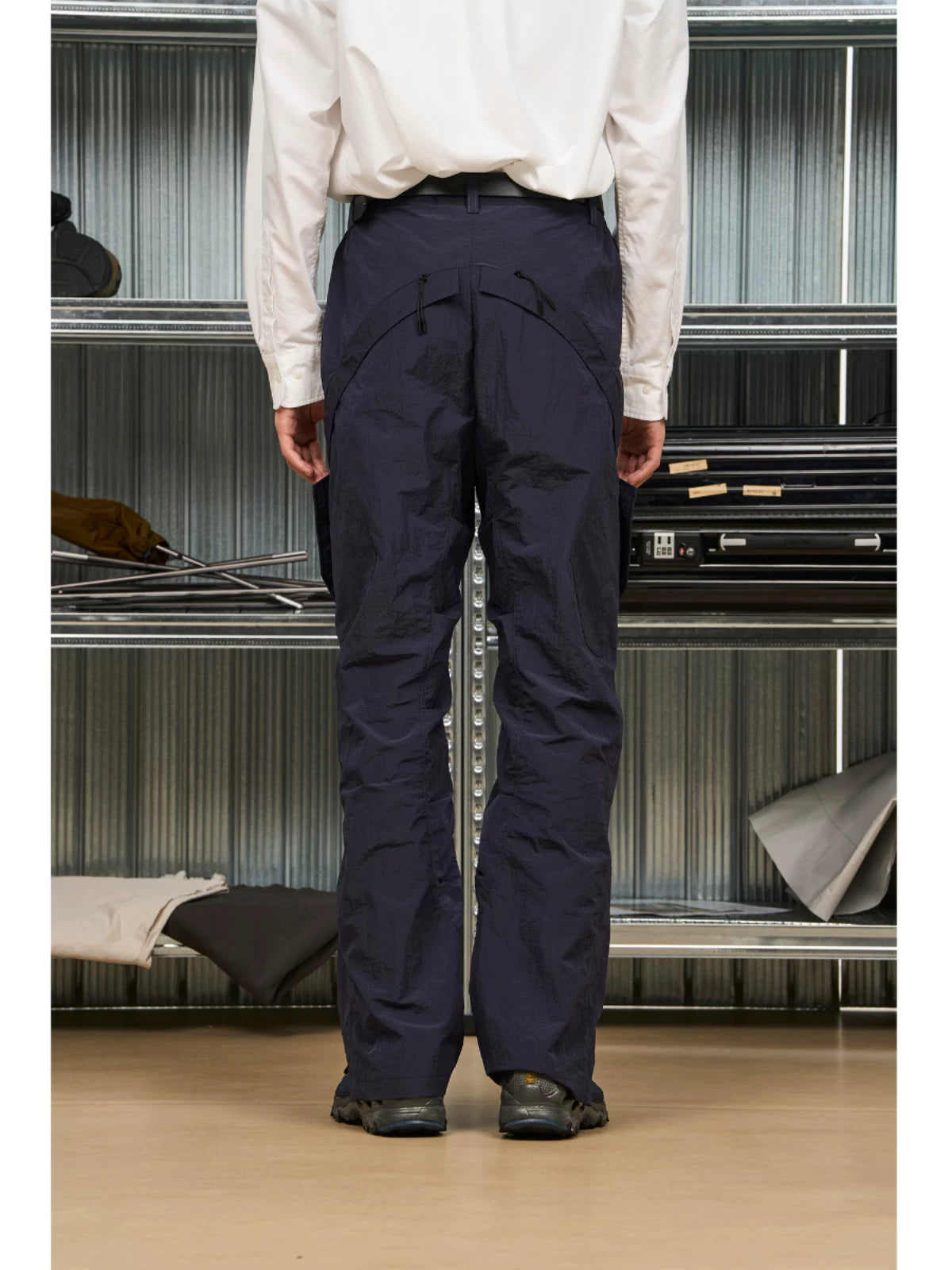 7440 37 1 Pleated Adjustable Utility Trousers