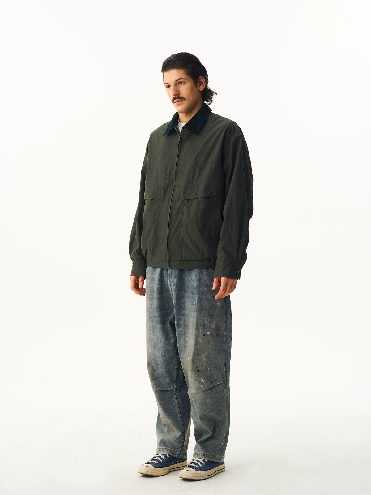 Washed Splatter Denim Jeans product view