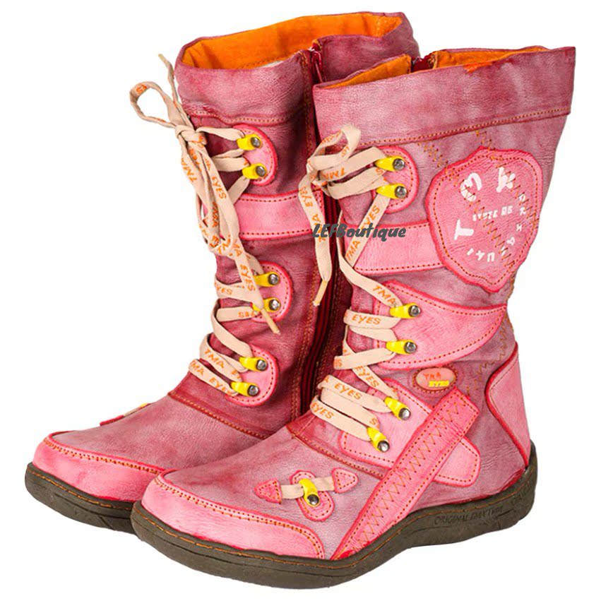 Lace Up Snow Boots