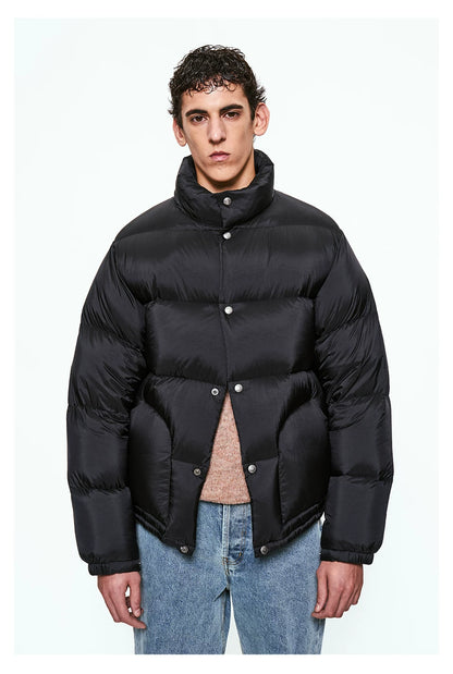 Partimento Lightweight Duck-Down Stand-Collar Jacket